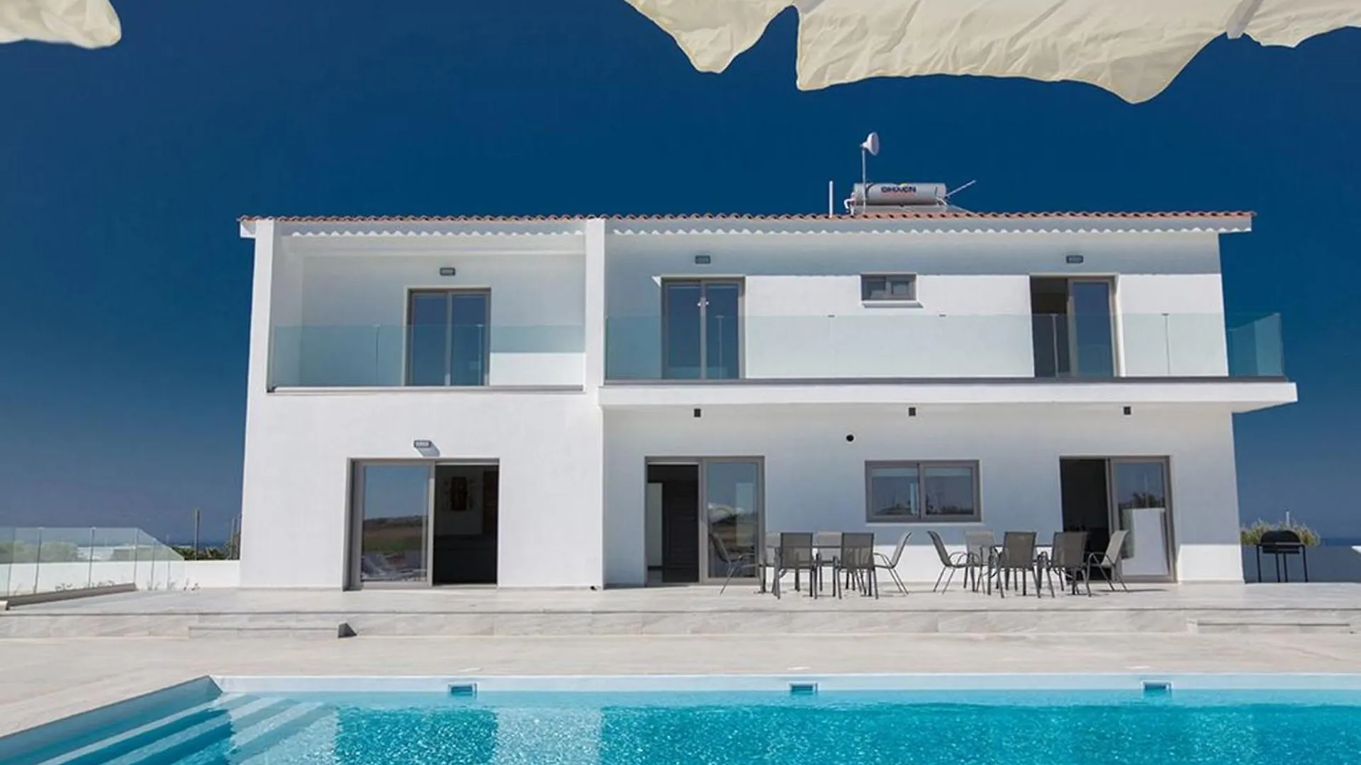 Villa Ioanni Chrysos - Luxury And New 6 Bedroom Protaras Villa - Beautiful Sea Views
