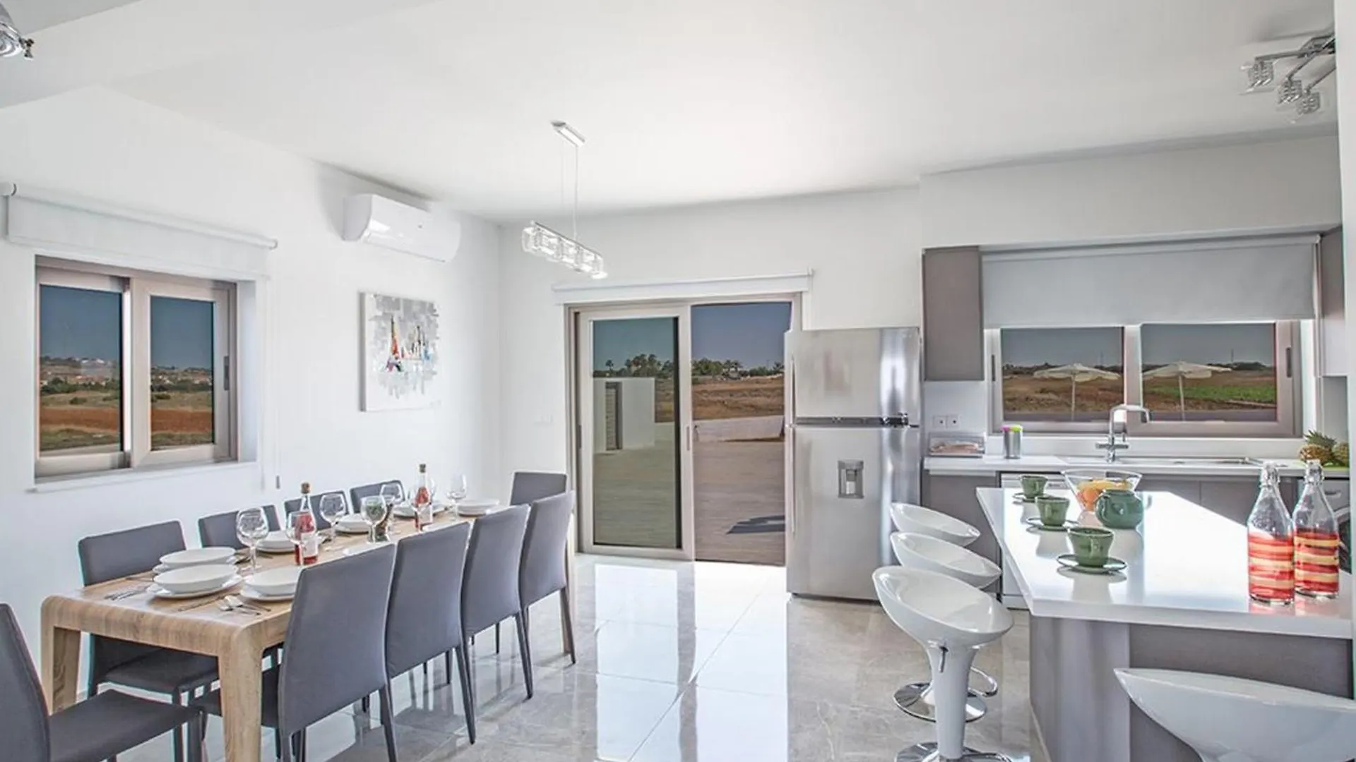 Villa Ioanni Chrysos - Luxury And New 6 Bedroom Protaras Villa - Beautiful Sea Views