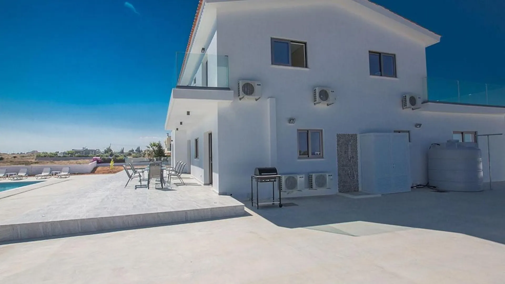 Villa Ioanni Chrysos - Luxury And New 6 Bedroom Protaras Villa - Beautiful Sea Views